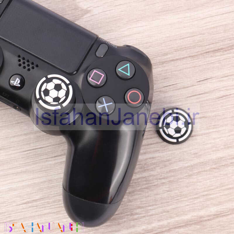 اصفهان جانبی-روکش آنالوگ دسته بازی Play Station/XBOX طرح توپ فوتبال
