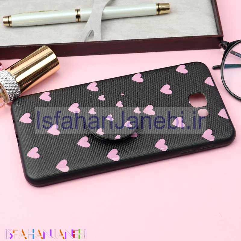 اصفهان جانبی-قاب فانتزی برجسته + پاپ سوکت کد3 سامسونگ J7 Prime