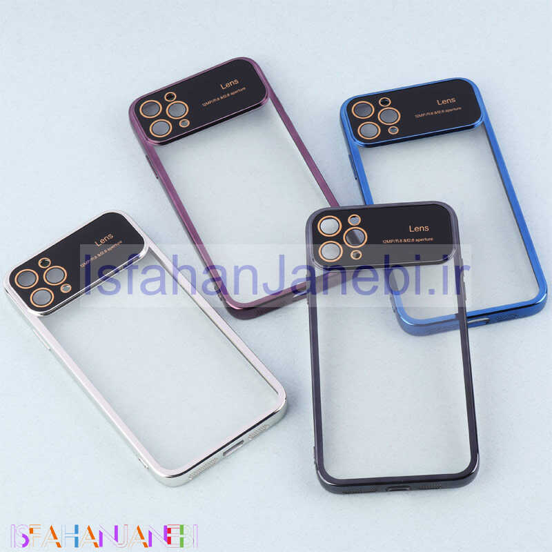 اصفهان جانبی-قاب My Case شفاف Lens Aperture محافظ لنزدار iPhone 11 Pro Max
