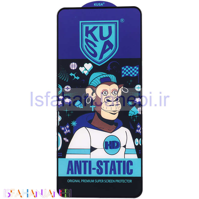 اصفهان جانبی-گلس آنتی استاتیک Kusa شیائومی Redmi Note 12 Pro 5G