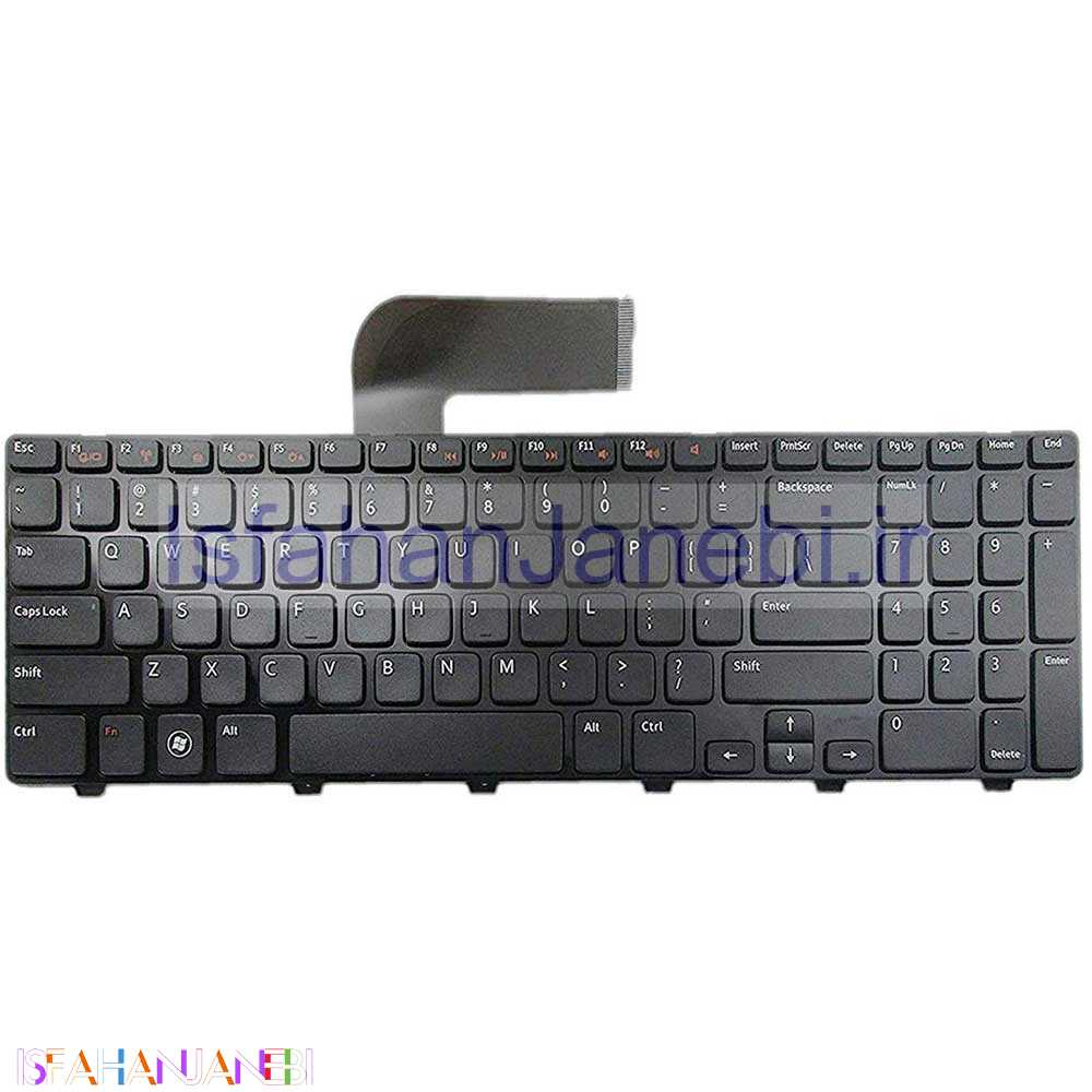 اصفهان جانبی-کیبورد لپ تاپ دل DELL N5110 بدون فریم مشکی