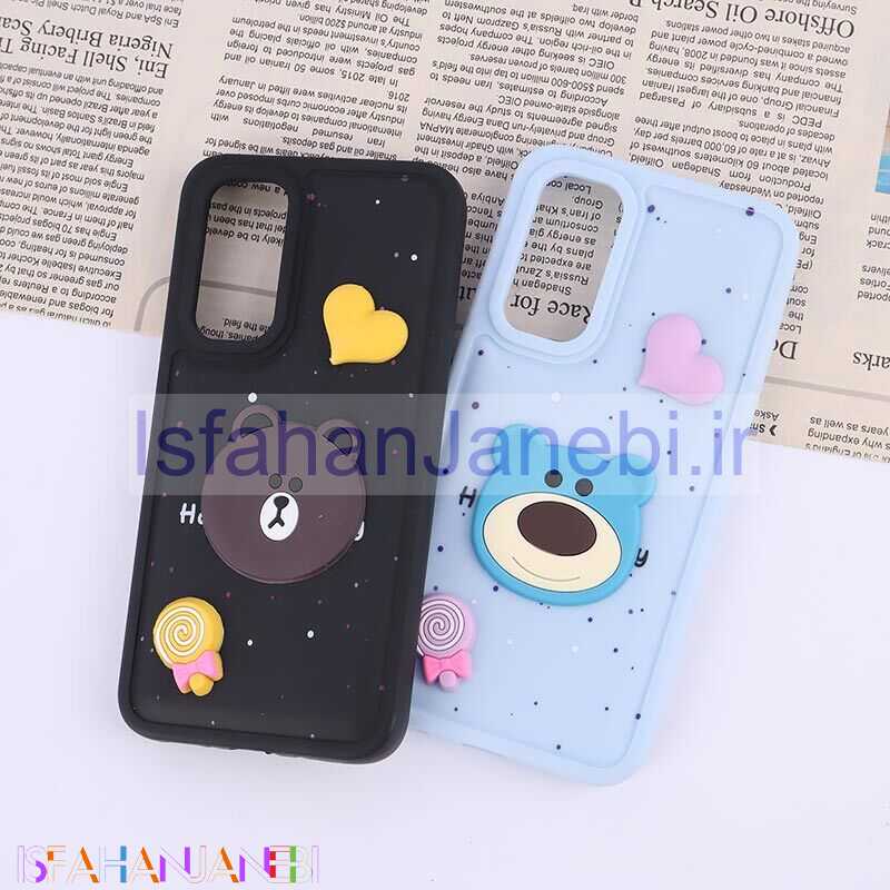 اصفهان جانبی-قاب ژله ای سامسونگ Galaxy A54 طرح آبنبات و قلب