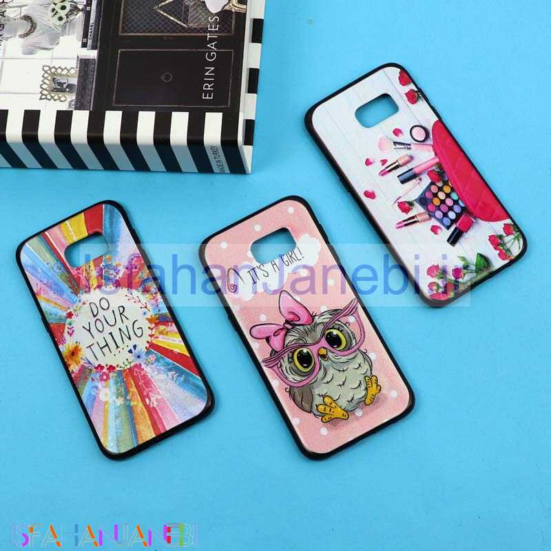 اصفهان جانبی-قاب فانتزی برجسته دخترانه سامسونگ S7 Edge سری 6