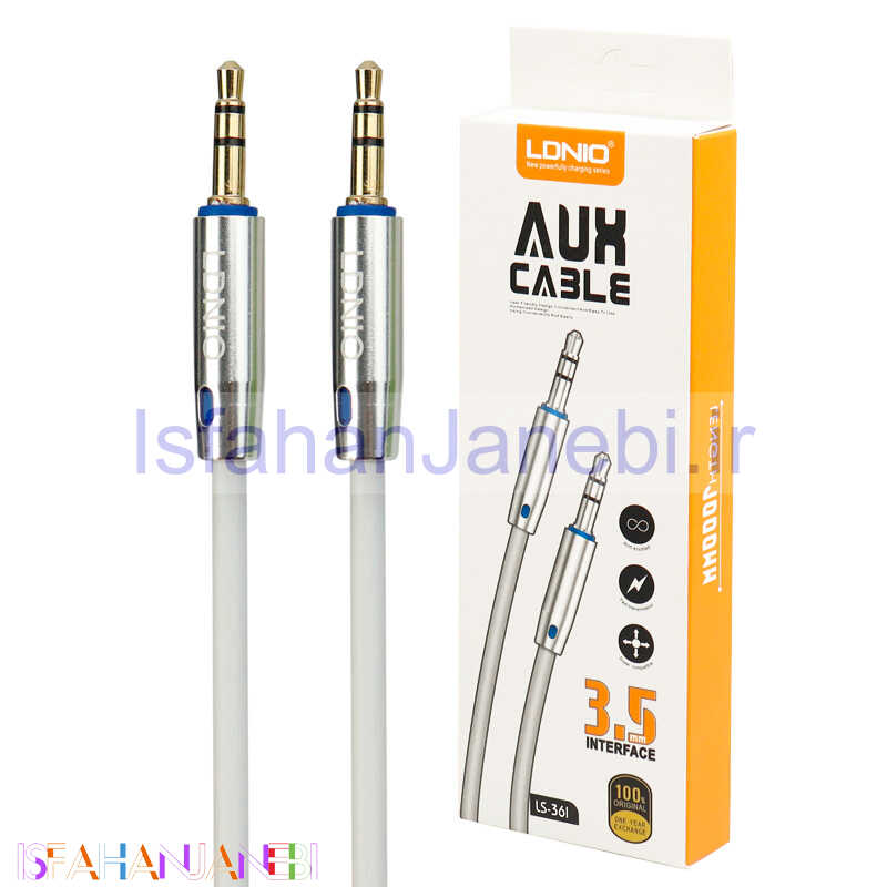 اصفهان جانبی-کابل LDNIO LS-361 AUX 1m