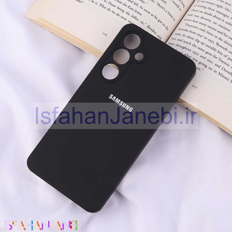 اصفهان جانبی-قاب سیلیکونی Highcopy زیر بسته سامسونگ Galaxy S24 FE محافظ لنزدار