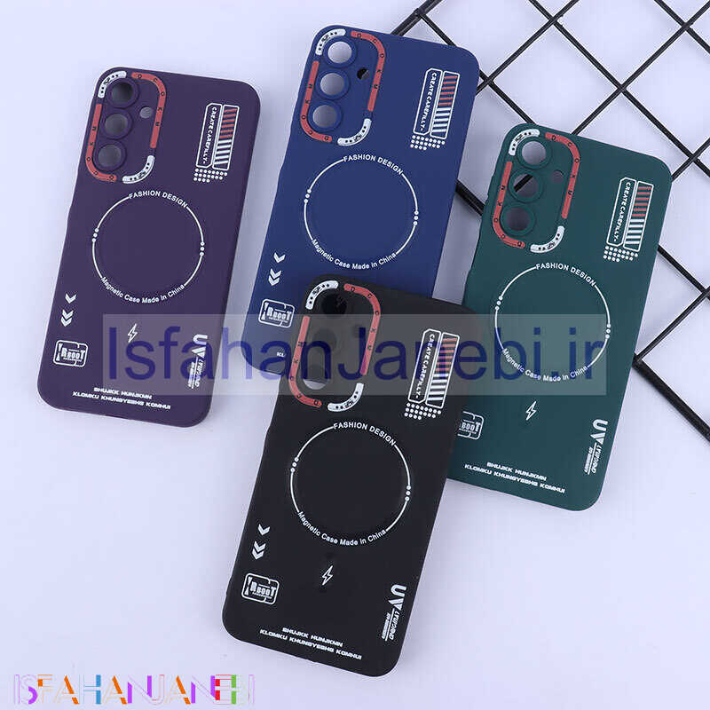 اصفهان جانبی-قاب ژله ای Dcokm سامسونگ Galaxy A16 4G / A16 5G طرح مگ سیف محافظ لنزدار