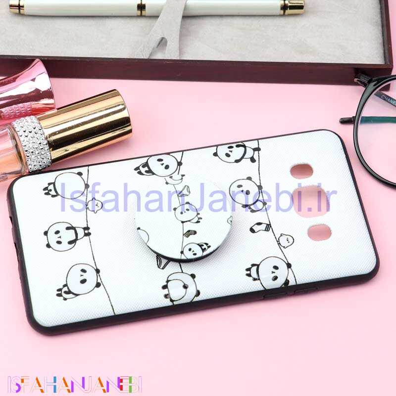 اصفهان جانبی-قاب فانتزی برجسته + پاپ سوکت کد12 سامسونگ J5 2016