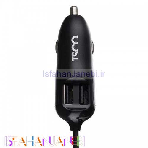 اصفهان جانبی-شارژر فندکی TSCO TCG 26 سیم وصل میکرو یو اس بی