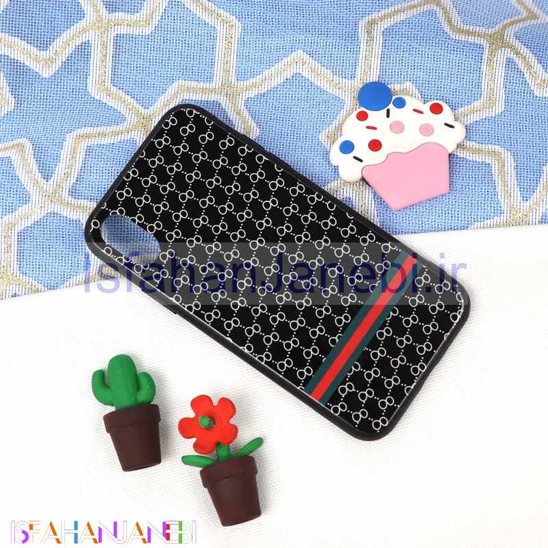 اصفهان جانبی-قاب پشت گلسی طرح GUCCI آیفون iPhone X/XS
