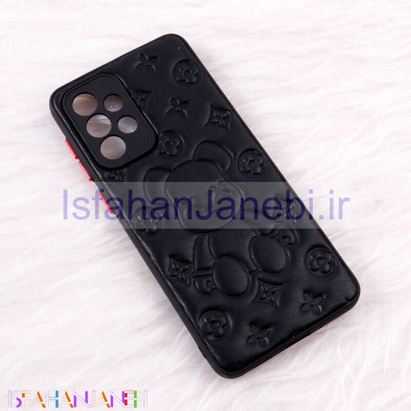 اصفهان جانبی-قاب چرمی پافر Ted محافظ لنزدار Samsung Galaxy A33 5G