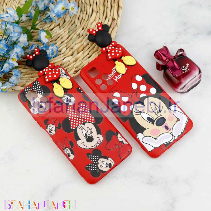 اصفهان جانبی-قاب سیلیکونی محافظ لنزدار میکی موس Xiaomi Poco M4 Pro 5G