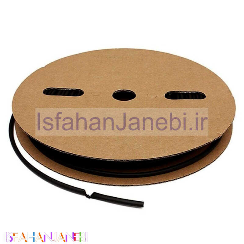 اصفهان جانبی-روکش حرارتی محافظ کابل سایز 6 میلی متر حلقه 200 متری
