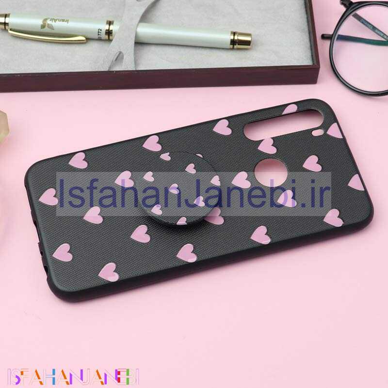 اصفهان جانبی-قاب فانتزی برجسته + پاپ سوکت کد3 شیائومی Redmi Note 8