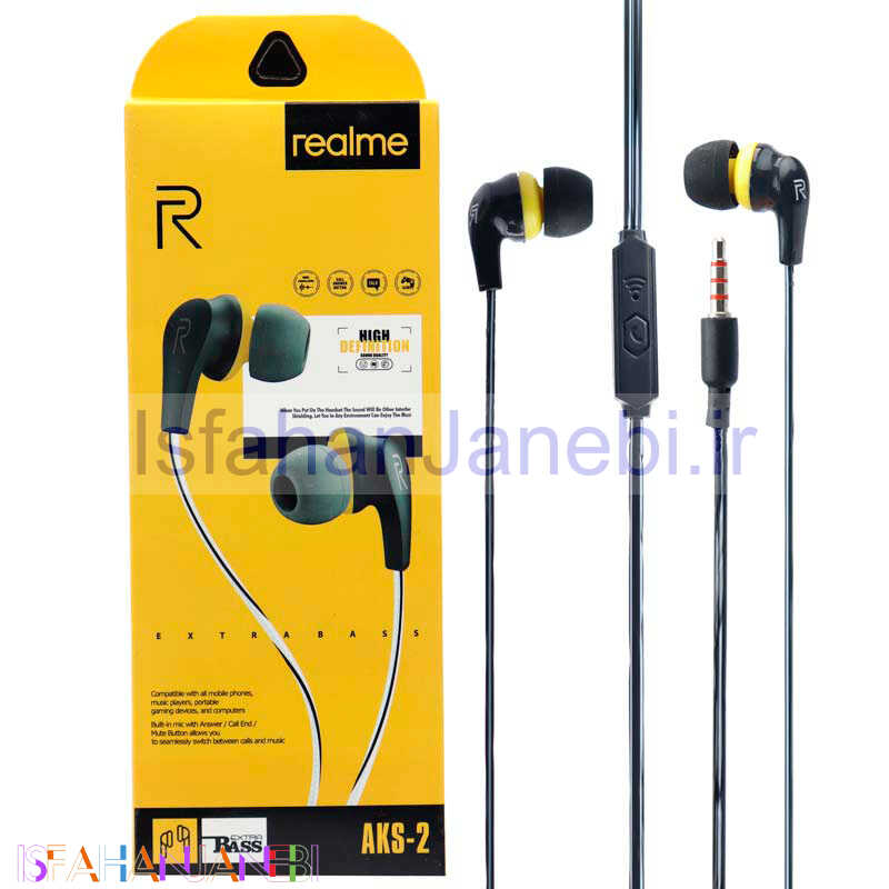 اصفهان جانبی-هندزفری Realme AKS-2