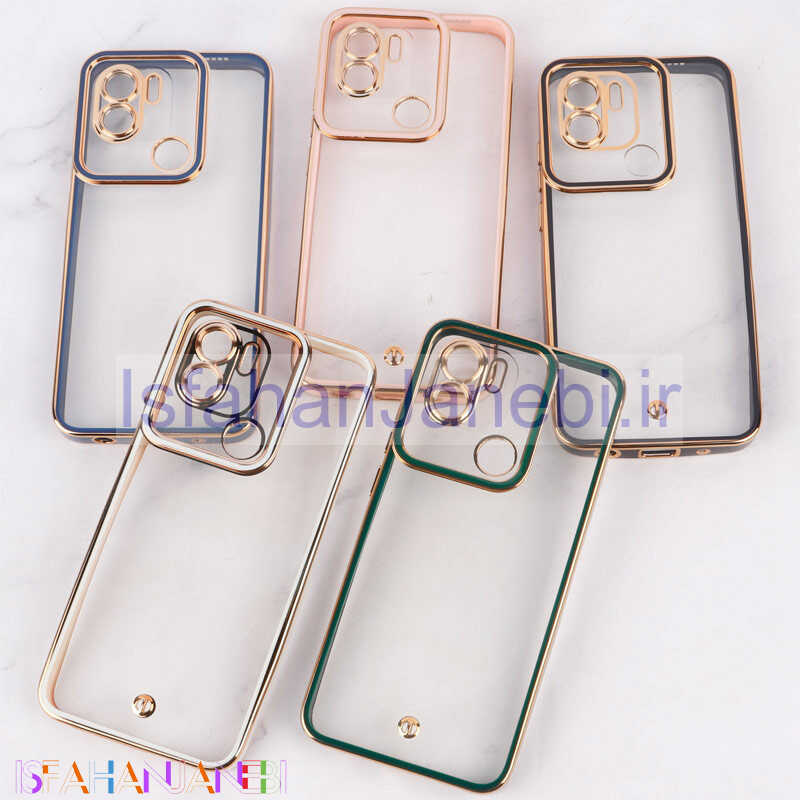اصفهان جانبی-قاب Space شیائومی Redmi A1 Plus / A2 Plus دور رنگی محافظ لنزدار