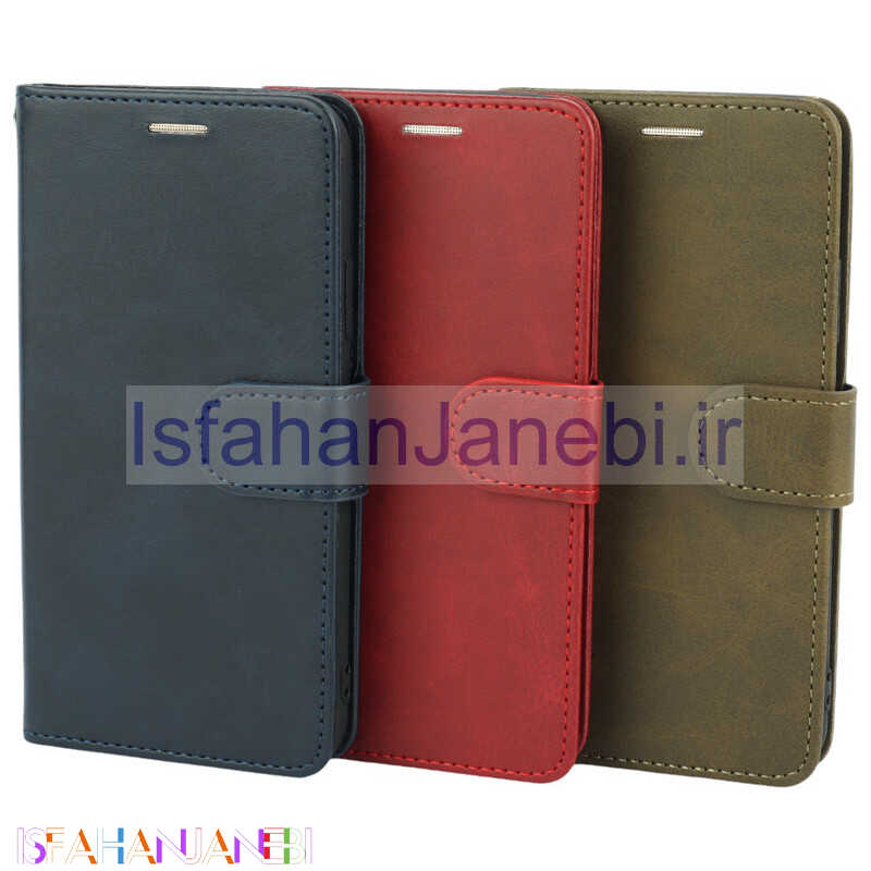 اصفهان جانبی-کیف چرمی مگنتی محافظ لنزدار آیفون X