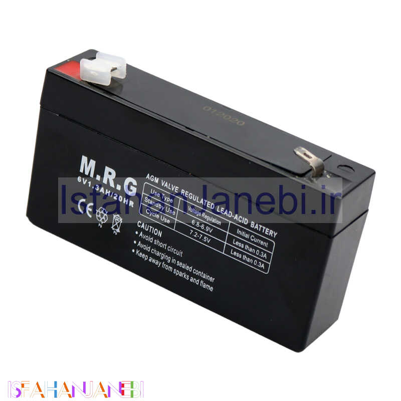 اصفهان جانبی-باتری 6 ولت M.R.G 1300mAh