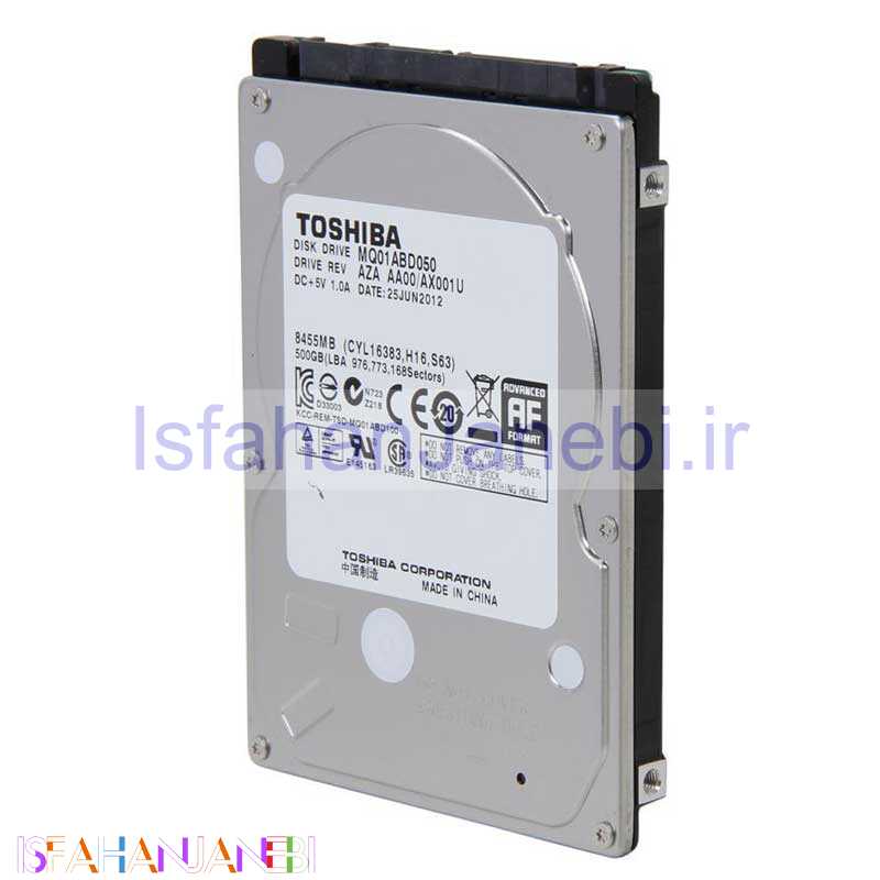 اصفهان جانبی-هارد لپ تاپ توشیبا TOSHIBA 500GB