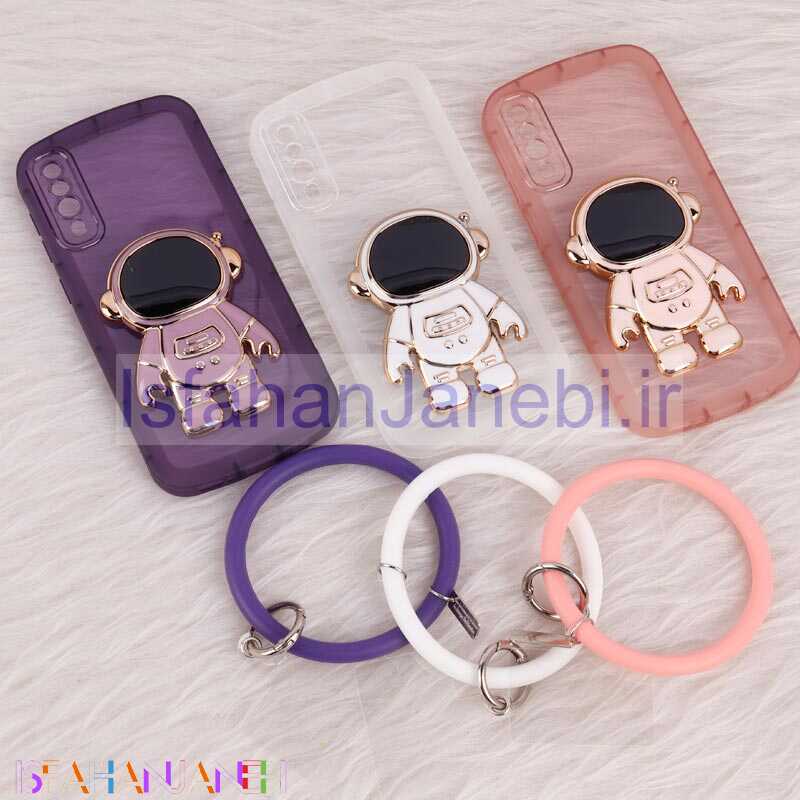 اصفهان جانبی-قاب استند آدمکی محافظ لنزدار + آویز دستی Samsung Galaxy A30s / A50s
