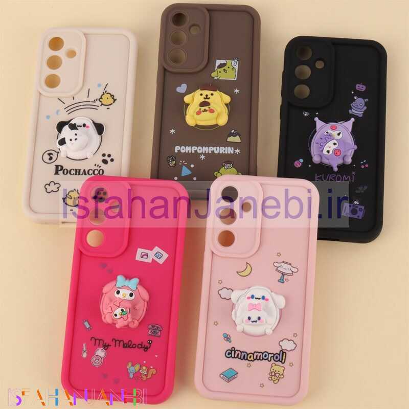 اصفهان جانبی-قاب سولید سامسونگ Galaxy A55 اسپینردار محافظ لنزدار