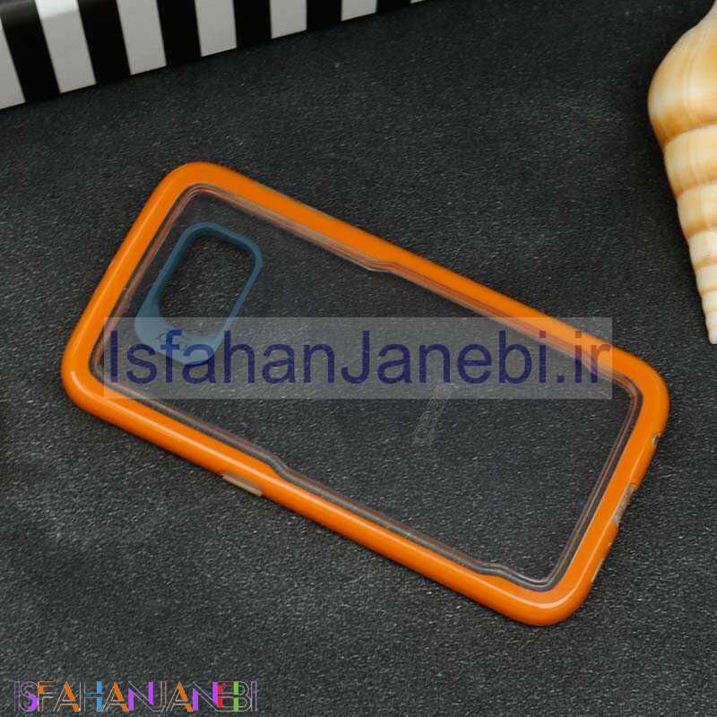 اصفهان جانبی-قاب Gear4 ژله ای دور نارنجی Samsung Galaxy S6