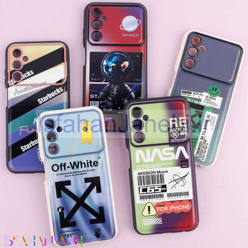 اصفهان جانبی-قاب فانتزی طرح دار لنز برجسته Samsung Galaxy A05s