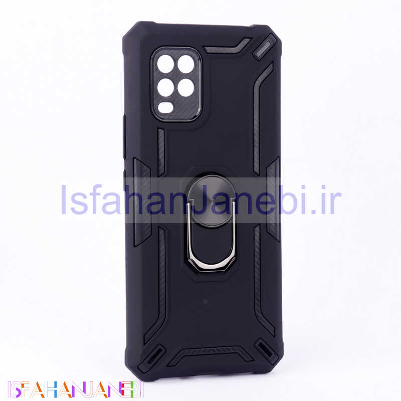 اصفهان جانبی-قاب ضد ضربه محافظ لنز دار هولدر دار بتمن Xiaomi Mi 10 Lite سری C