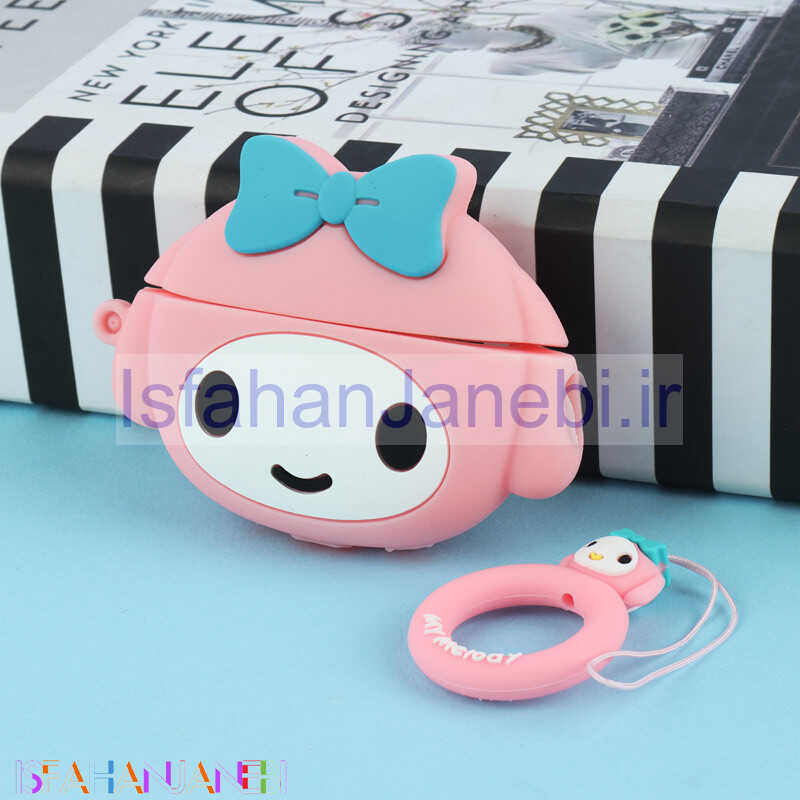 اصفهان جانبی-محافظ AirPods Pro 2 سیلیکونی طرح فانتزی