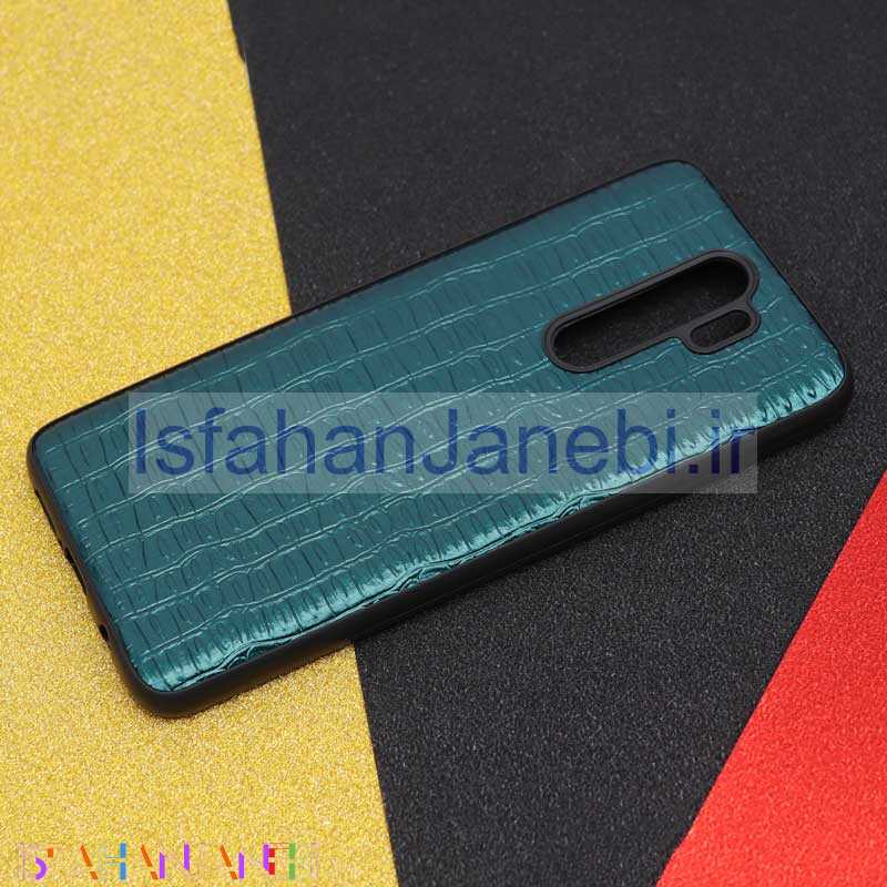 اصفهان جانبی-قاب چرمی پوست ماری Xiaomi Redmi Note 8 Pro