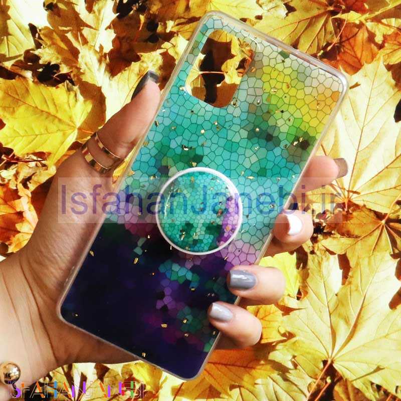 اصفهان جانبی-قاب رنگین کمانی پاپ سوکت دار خرچنگی کد9 سامسونگ A71