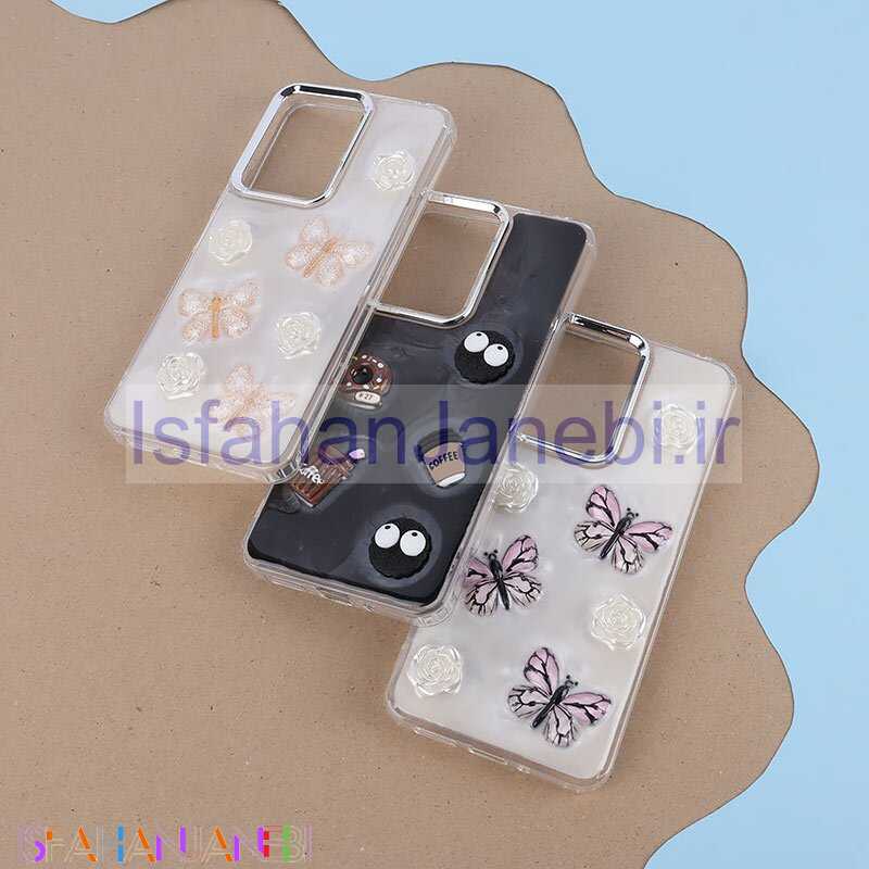 اصفهان جانبی-قاب رزینی شیائومی Redmi 13C / Poco C65 برجسته طرح دار