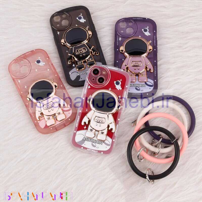 اصفهان جانبی-قاب استند آدمکی محافظ لنزدار + آویز دستی iPhone 13