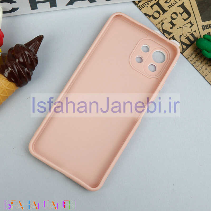 اصفهان جانبی-قاب سیلیکونی عروسکی محافظ لنزدار طرح Daisy شیائومی Xiaomi Mi 11 Lite