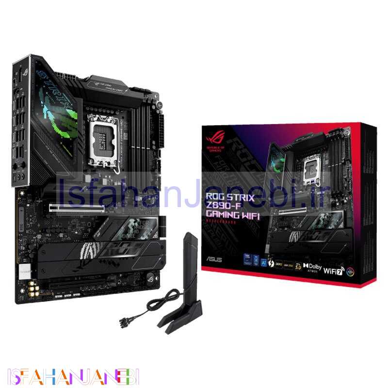 اصفهان جانبی-مادربرد ایسوس ROG STRIX Z890-F GAMING WIFI DDR5