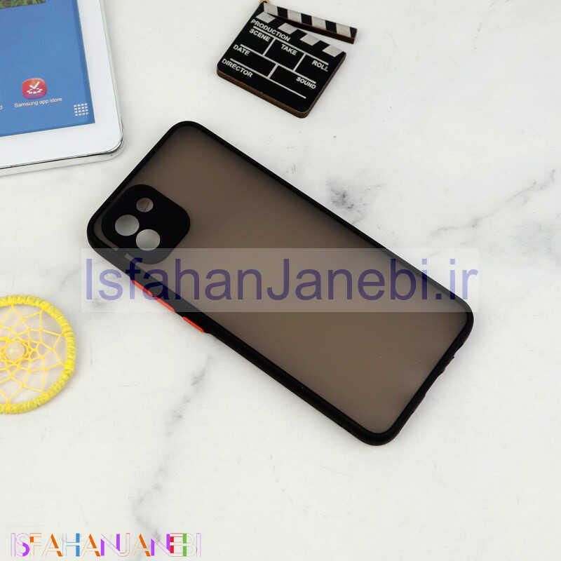 اصفهان جانبی-قاب PC مات محافظ لنز دار Samsung Galaxy A03 سری B