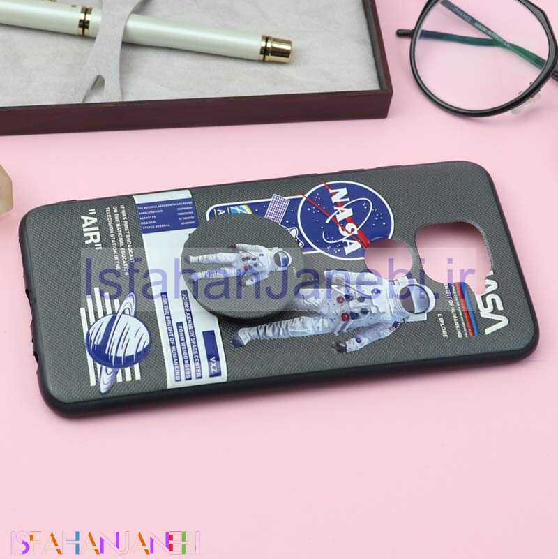 اصفهان جانبی-قاب فانتزی برجسته + پاپ سوکت کد19 شیائومی Redmi Note 9