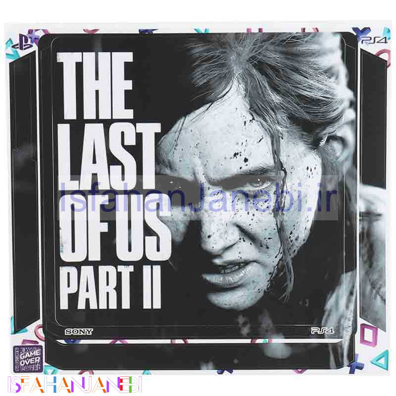 اصفهان جانبی-اسکین پلی استیشن 4 اسلیم طرح The Last of Us Part II کد 13