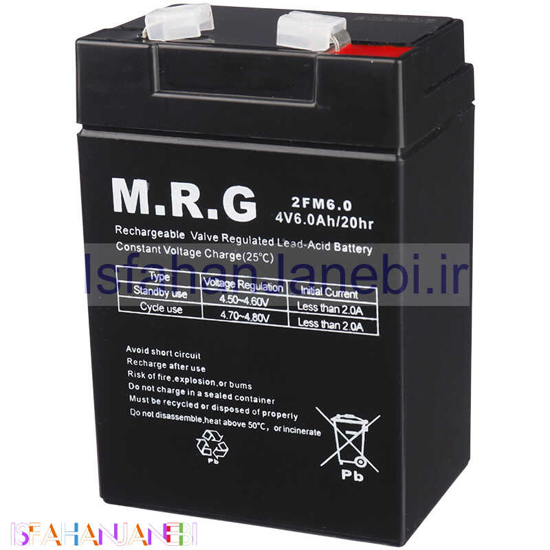 اصفهان جانبی-باتری 4 ولت M.R.G 6000mAh