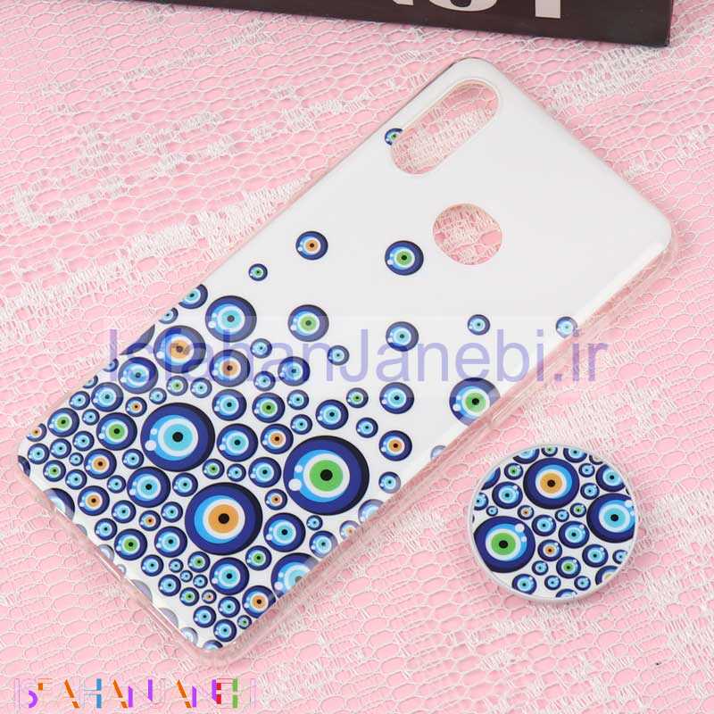 اصفهان جانبی-قاب سوپر IMD دور شفاف پاپ سوکت دار Samsung A10s چشم نظر