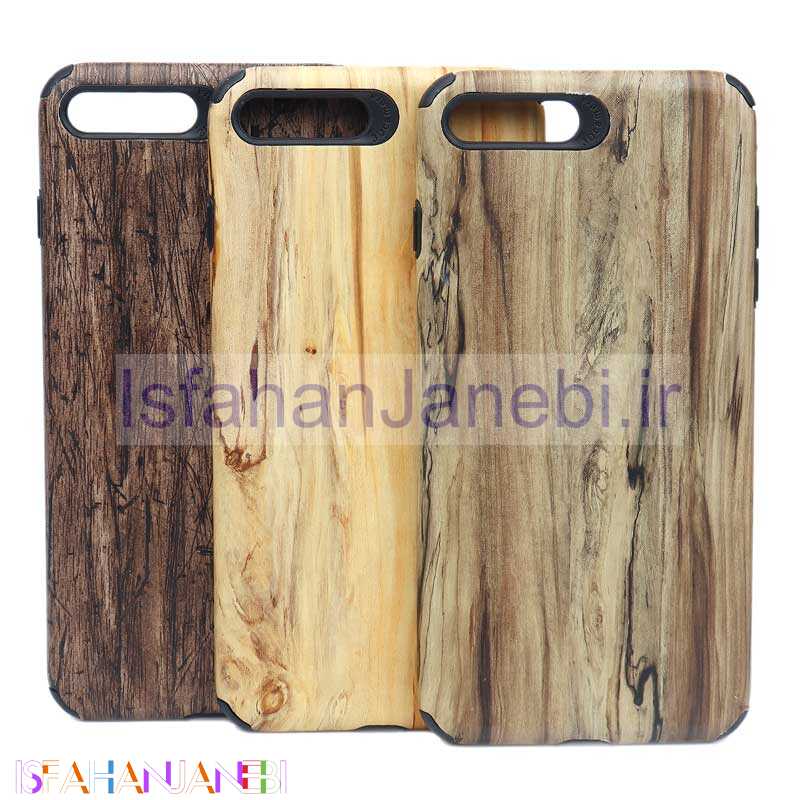اصفهان جانبی-قاب طرح چوب iPhone 7/8 Plus