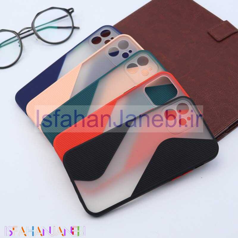 اصفهان جانبی-قاب PC مات طرح S محافظ لنز دار iPhone 12