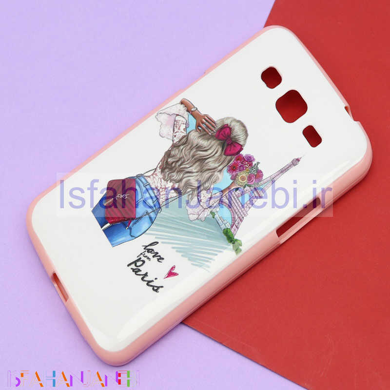 اصفهان جانبی-قاب فانتزی برجسته صورتی طرح دختر سامسونگ Galaxy Grand 2
