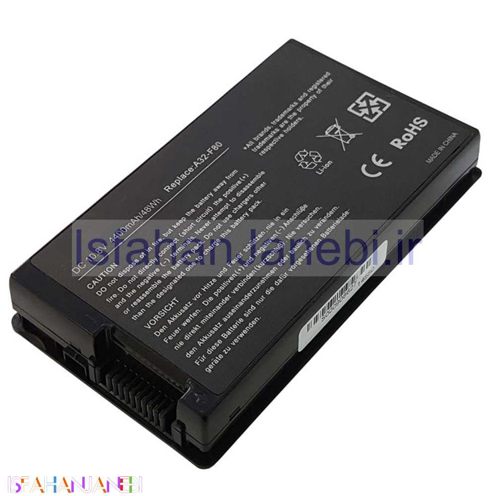 اصفهان جانبی-باتری لپ تاپ ایسوس Asus F80-6Cell