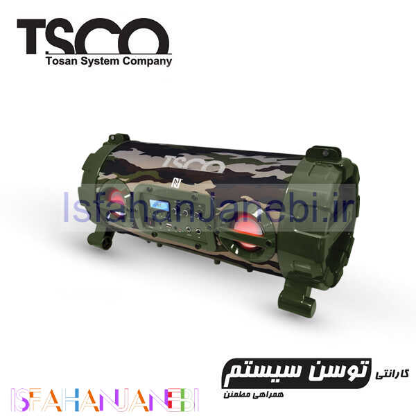 اصفهان جانبی-اسپیکر بلوتوثی رم و فلش خور قابل حمل TSCO TS-Torpedo