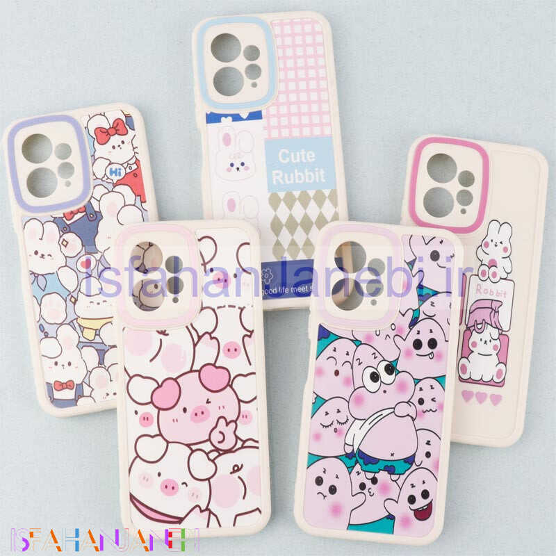 اصفهان جانبی-قاب طرح کارتونی محافظ لنزدار Xiaomi Redmi Note 12 4G