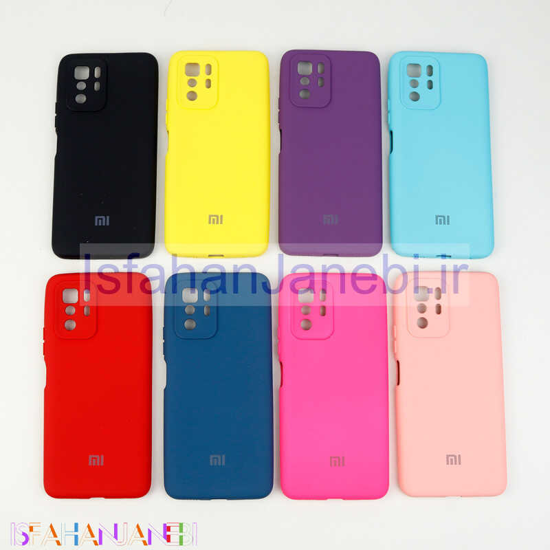 اصفهان جانبی-قاب سیلیکونی Highcopy زیربسته شیائومی Poco X3 GT محافظ لنزدار