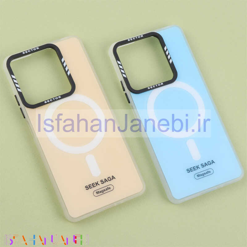اصفهان جانبی-قاب مات PC Sector مگ سیف Xiaomi Redmi Note 13 4G