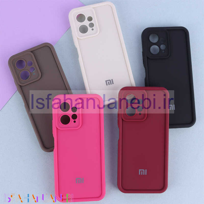 اصفهان جانبی-قاب سولید شیائومی Redmi Note 12 4G محافظ لنزدار