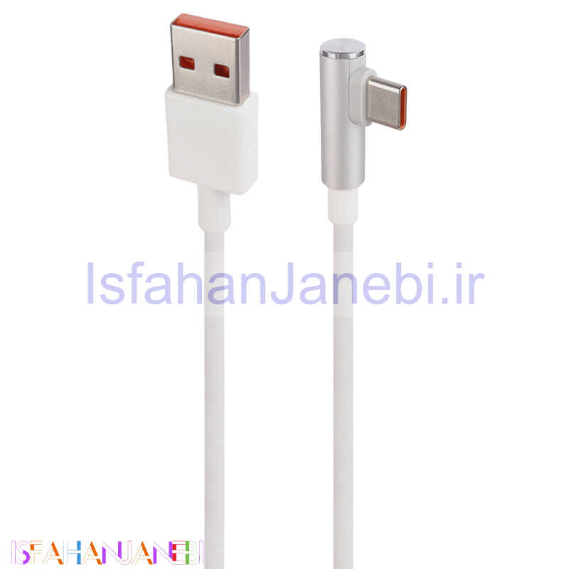 اصفهان جانبی-کابل تایپ سی Xiaomi K50 A6 33W 1m
