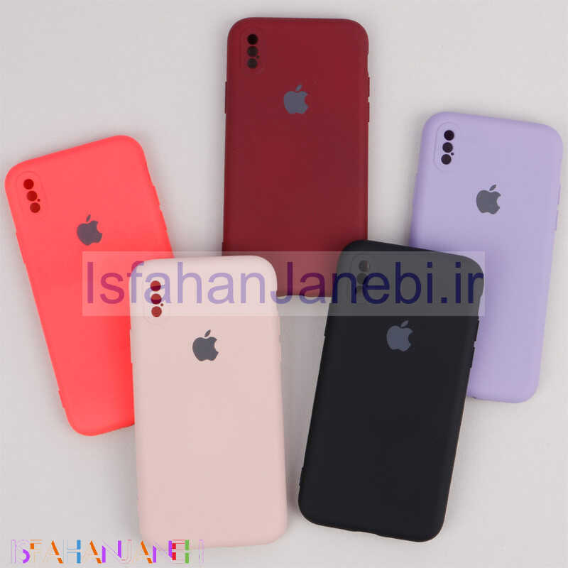اصفهان جانبی-قاب سیلیکونی Highcopy زیربسته آیفون iPhone X محافظ لنزدار
